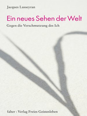 cover image of Ein neues Sehen der Welt